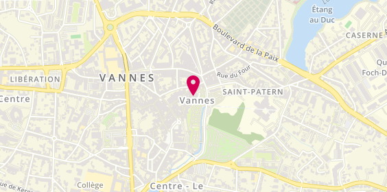 Plan de La Marine Shops, 24 Rue des Vierges, 56000 Vannes
