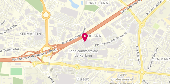 Plan de Esprit, Zone Commerciale de Kerlann
32 Rue Théophraste Renaudot, 56000 Vannes