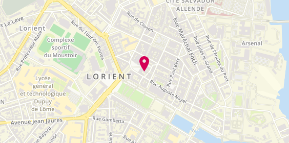 Plan de Caroll, 3 Rue du Port, 56100 Lorient