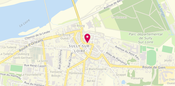 Plan de Club Sologne, 29 Rue Grand Sully, 45600 Sully-sur-Loire