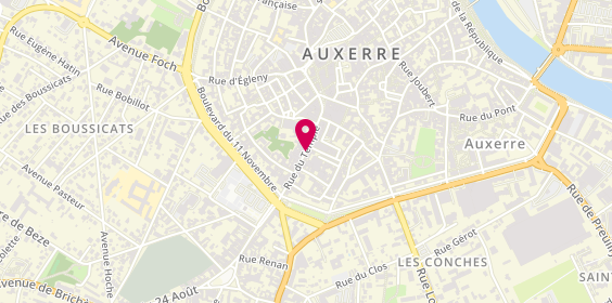 Plan de Etam Lingerie, 35 Rue Temple, 89000 Auxerre