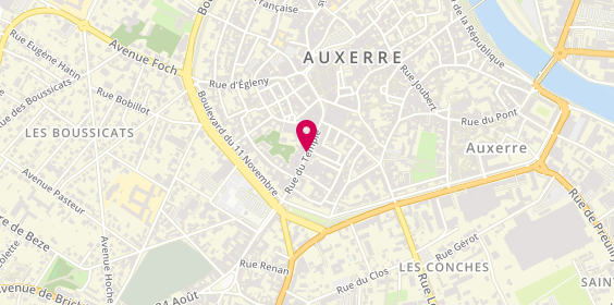 Plan de P'tit Jo Chausseur Enfant, 36 Rue du Temple, 89000 Auxerre