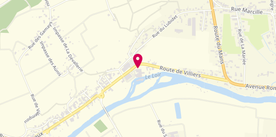 Plan de Styl'fringues, 46 Route de Villiers, 41100 Vendôme