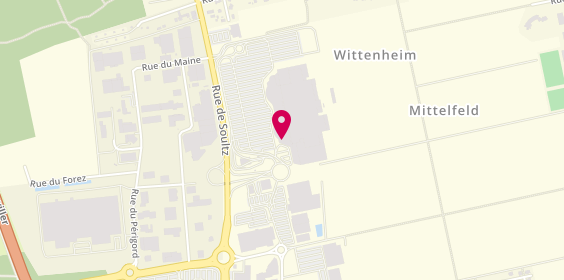 Plan de Cache-Cache, 130 Route de Soultz Centre Commercial Cora Witty
2, 68270 Wittenheim