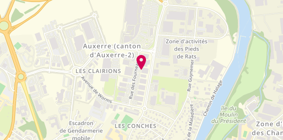 Plan de La Halle, Zone Aménagement Les Clairions
14 Rue des Fourneaux, 89000 Auxerre