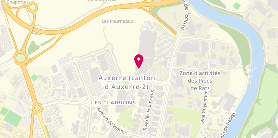Plan de H&M Auxerre Les Clarions, avenue Haussmann, 89000 Auxerre
