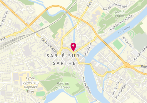 Plan de Joseph.r, 1 Rue Carnot, 72300 Sablé-sur-Sarthe
