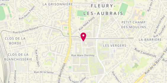 Plan de La Godasse, 101 Boulevard de Lamballe, 45400 Fleury-les-Aubrais