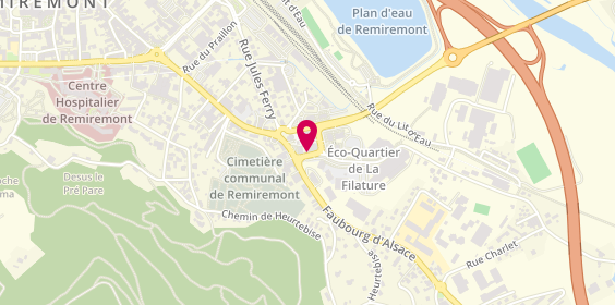 Plan de Les Hommes & Co, Rue de la Filature, 88200 Remiremont