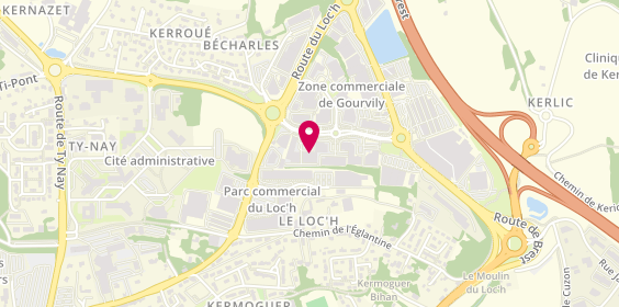 Plan de La Halle, Zone Commerciale Commerciale Leclerc, 29000 Quimper