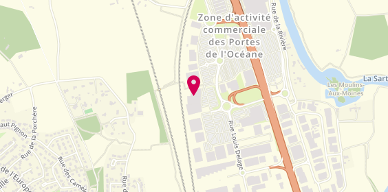 Plan de GÉMO, Avenue des Frères Renault Avenue du Mans, 72650 La Chapelle-Saint-Aubin