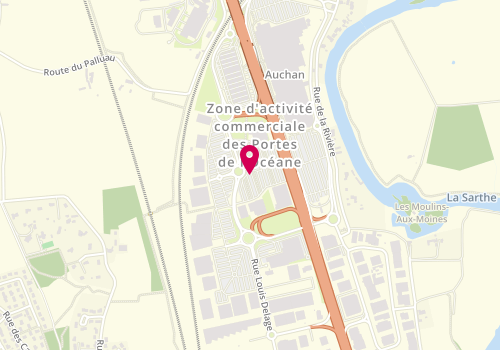 Plan de La Halle, Zone d'Activtes Nord Avenu des F, 72650 La Chapelle-Saint-Aubin
