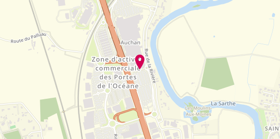 Plan de Etam Lingerie, Zone Aménagement du Moulin Aux Moines, 72650 La Chapelle-Saint-Aubin