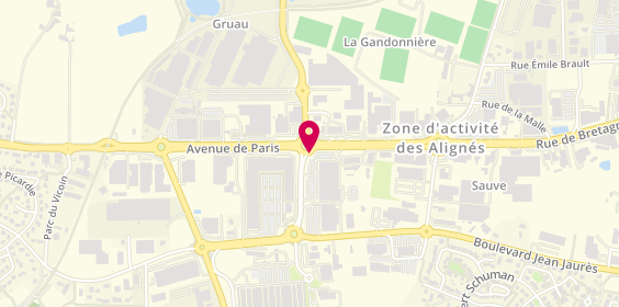 Plan de Go Sport, 66 Avenue Paris, 53940 Saint-Berthevin