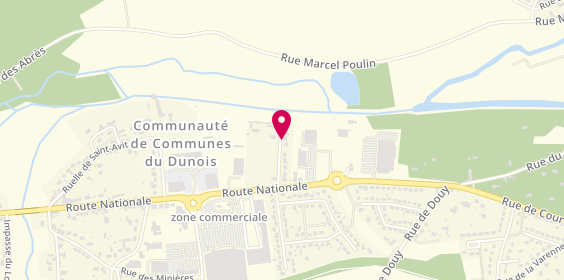Plan de Distri-Center, 13 Rue Cathelines, 28200 Saint-Denis-les-Ponts