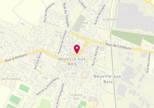 Plan de Espass Mod, 47 place Général Leclerc, 45170 Neuville-aux-Bois