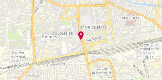 Plan de Go Sport, 12 Centre Commercial Alma, 35200 Rennes