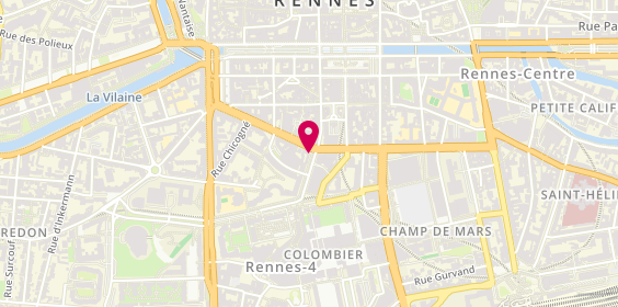 Plan de Coptasneaker, 4 Rue Tronjolly, 35000 Rennes
