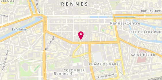 Plan de Isope, 25 Rue Jules Simon, 35000 Rennes