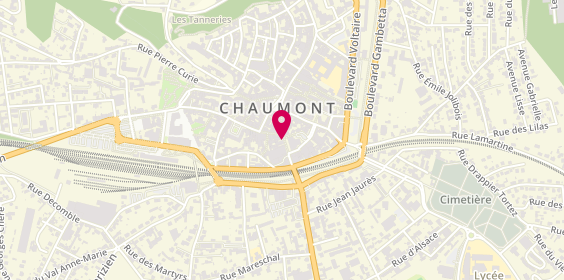 Plan de Pimkie, 12 Rue Georges Clémenceau, 52000 Chaumont