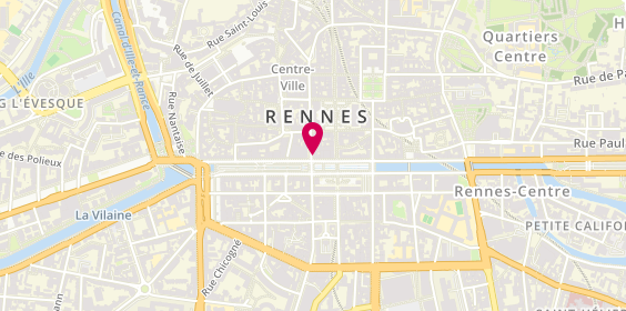 Plan de Minelli, 2 Rue Rohan, 35000 Rennes