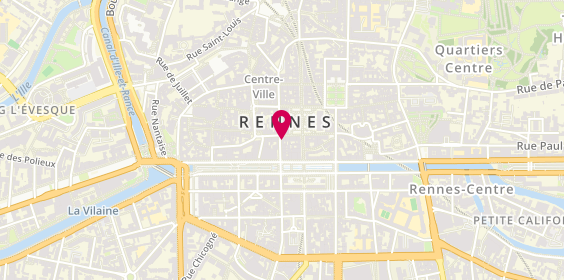 Plan de Bessec Rennes, 8 Rue de Rohan, 35000 Rennes