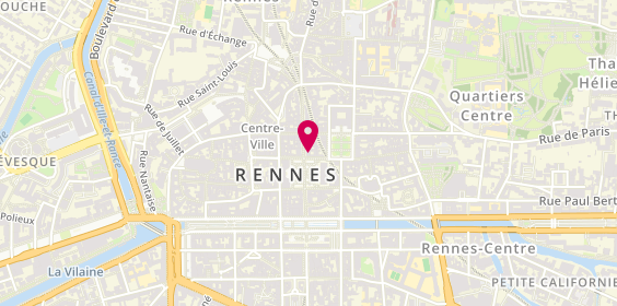 Plan de Minelli, 2 Rue d'Estrées, 35000 Rennes