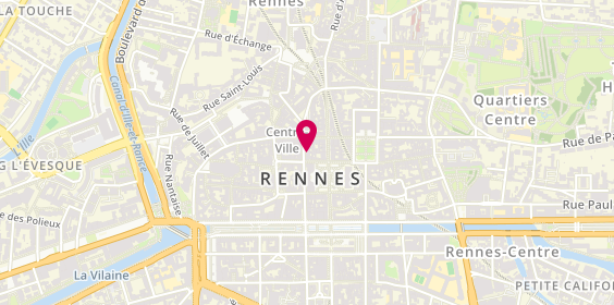 Plan de Finsbury, 2 Rue Châteaurenault, 35000 Rennes