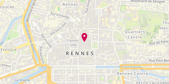 Plan de Etam, 5 Rue d'Estrées, 35000 Rennes