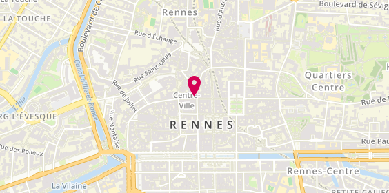 Plan de Mephisto, 2 Rue de Toulouse, 35000 Rennes