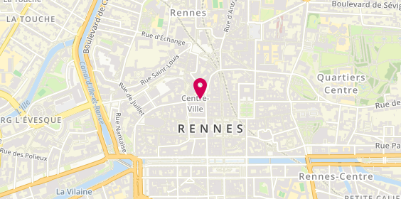 Plan de Rive Gauche, 4 Rue de Toulouse, 35000 Rennes