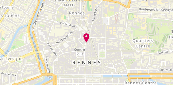 Plan de Jacadi, 14 Bis Rue Champ Jacquet, 35000 Rennes