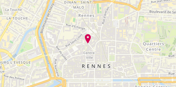 Plan de Joe & Jane, 7 Rue Leperdit, 35000 Rennes