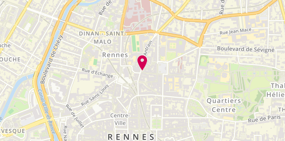 Plan de Sanatex, 1/3 R. Saint Melaine/2 Pass Carmelites Et
16 Rue d'Antrain, 35700 Rennes