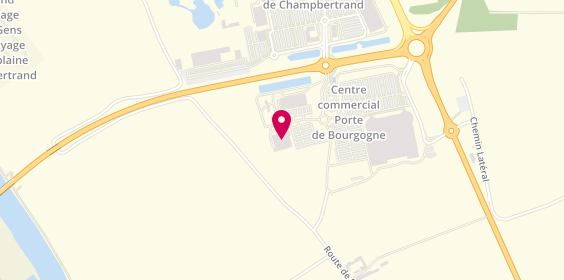 Plan de Decathlon, Porte de Bourgogne, Zone Commerciale
Plaine de Champbertrand, 89100 Sens