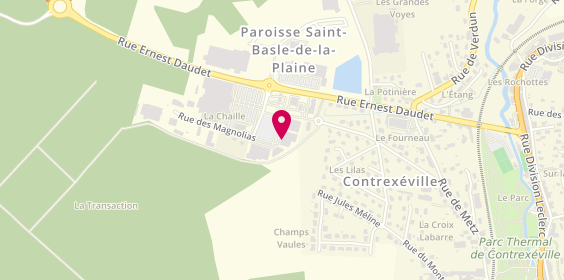 Plan de Chaussea, Rue des Tulipiers, 88140 Contrexéville