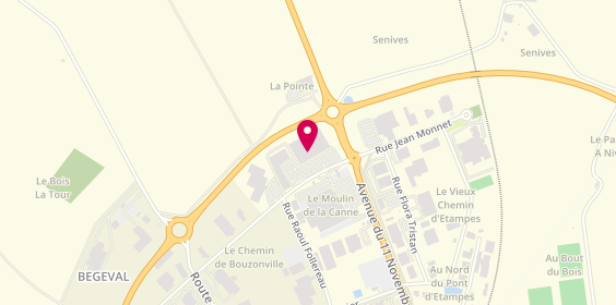 Plan de La Halle Pithiviers, Zone Commerciale Leclerc
Rue René Cassin, 45300 Pithiviers