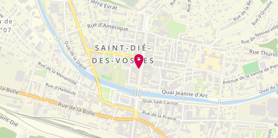 Plan de Ms Mode, 17 Rue Thiers, 88100 Saint-Dié-des-Vosges
