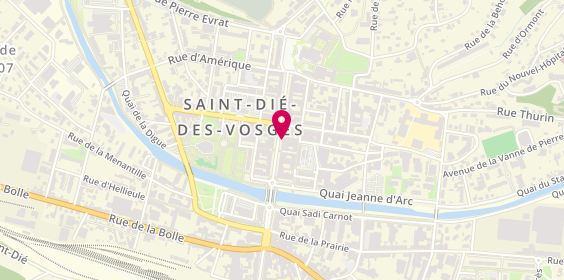 Plan de Okaidi, 28 Rue Thiers, 88100 Saint-Dié-des-Vosges