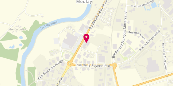 Plan de GEMO, 523 Boulevard Jean Monnet, 53100 Mayenne