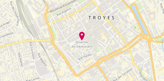 Plan de Tamaris, 6 Rue Turenne, 10000 Troyes