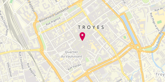 Plan de Jennyfer, 97 Rue Emile Zola, 10000 Troyes