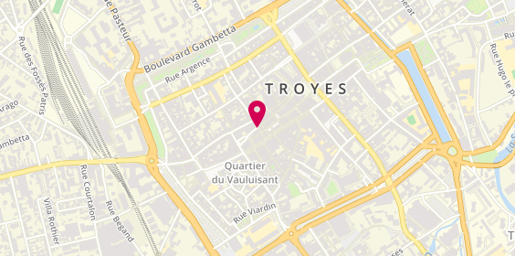 Plan de La Boutique d'Emma, Pl. Audiffred, 10000 Troyes