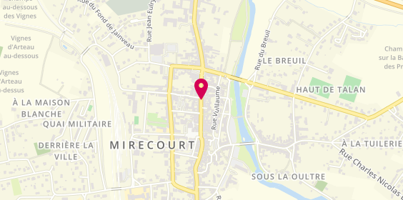 Plan de A la Ville de Nancy, 37 Rue General Leclerc, 88500 Mirecourt