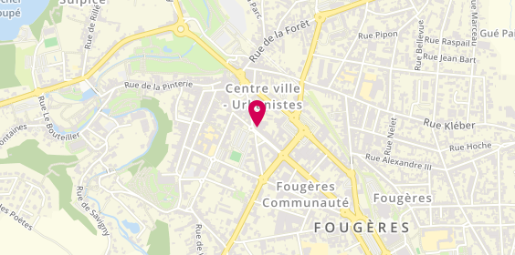 Plan de Cache-Cache, 1 Boulevard Jean Jaurès, 35300 Fougères