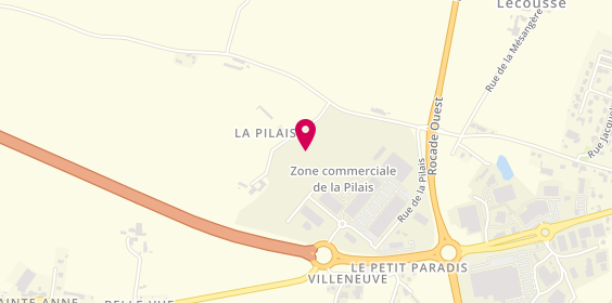 Plan de D'Un Pied à l'Autre, Zone la Pilais, 35133 Lécousse