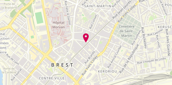 Plan de Bonobo, 40 Avenue Jean Jaurès, 29200 Brest