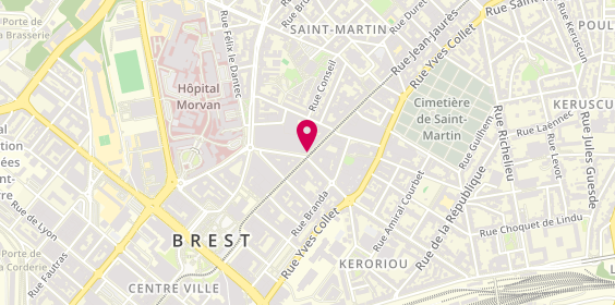 Plan de Eurodif, Cs 111824 52 Rue Jean Jaurès, 29200 Brest