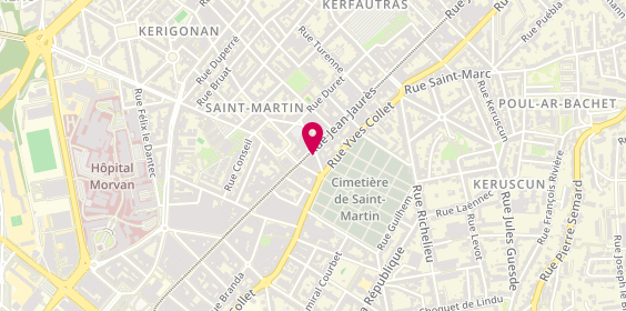 Plan de Patinette, 103 Rue Jean Jaurès, 29200 Brest