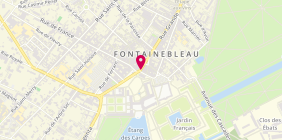 Plan de Comptoir des Cotonniers, 2 Rue Grande, 77300 Fontainebleau